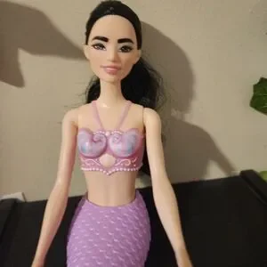 Barbie Toys Custom Barbie Hybrid Mermaid Doll Mtm Tennis Head
